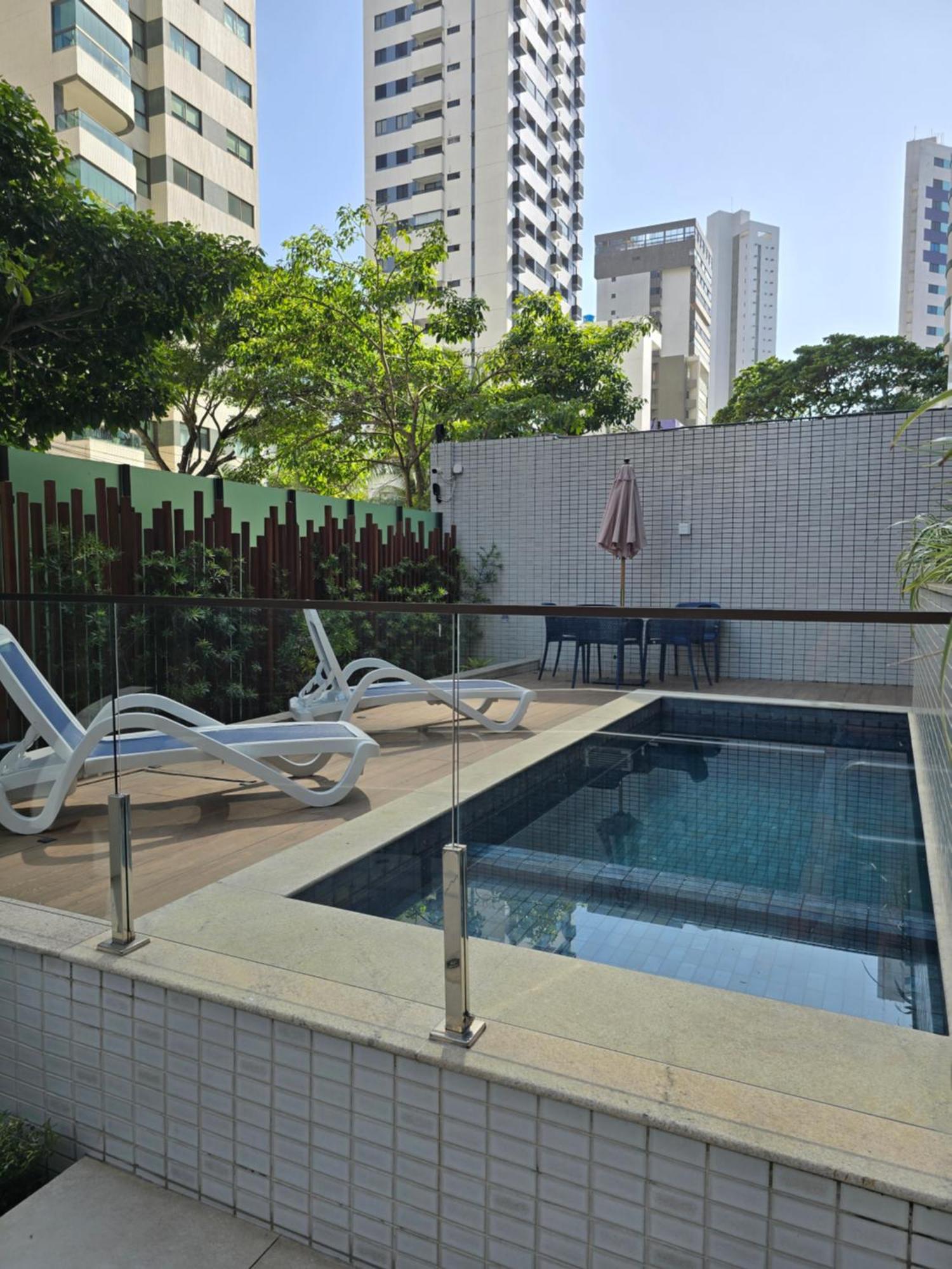 Апартаменты Flat Costa Vicentina Boa Viagem Lenine Ресифи Номер фото